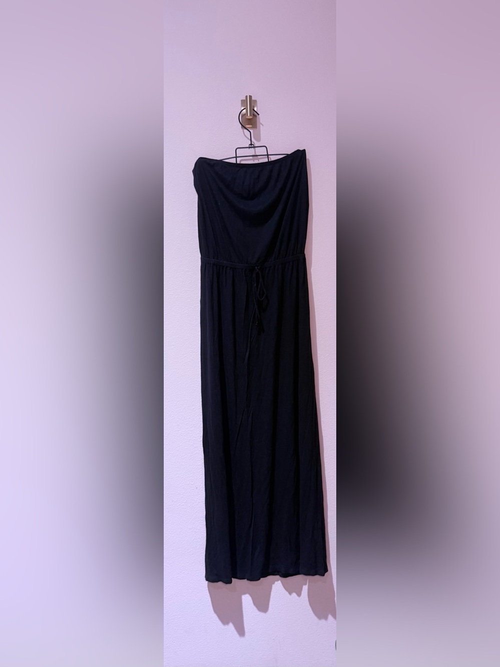 Old Navy Black Strapless Maxi Dress Size Small